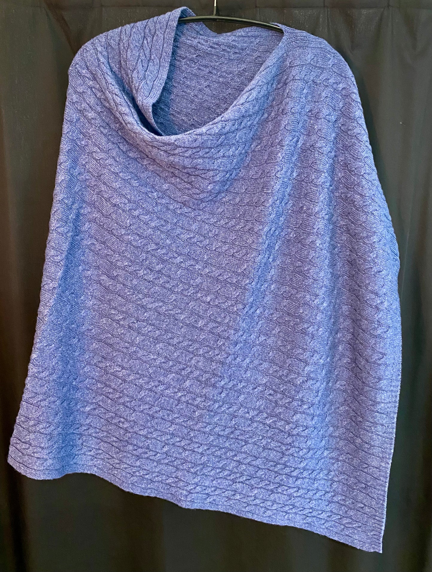 Cashmere - Poncho Rib