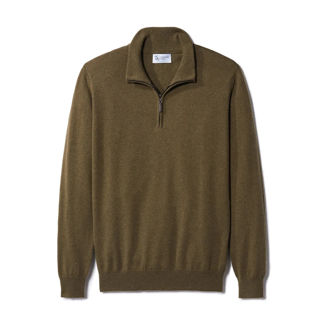 Cashmere - 1/4 Zip Turtle Neck