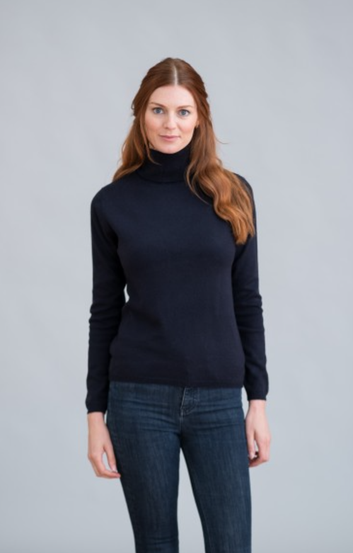 Cashmere - Charlotte Roll Neck